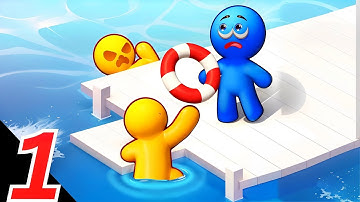 Bay Rescue Watch Beach Games Gameplay Walkthrough Part 1 Rescuing Tourists (iOS, Android)