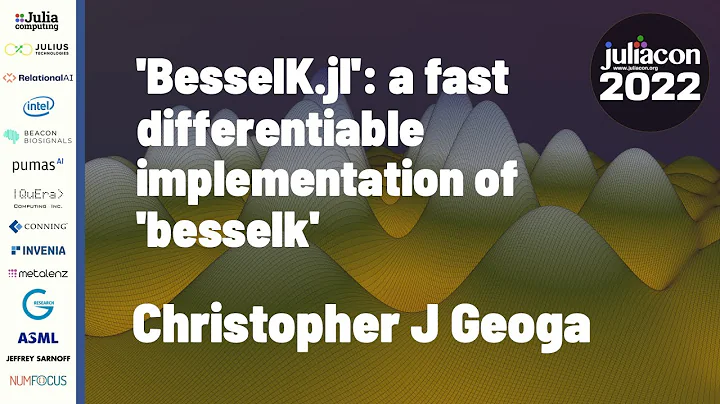 BesselK.jl: a fast differentiable implementation of besselk | Christopher J Geoga