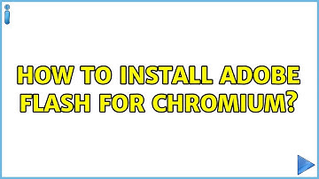 Ubuntu: How to install adobe flash for Chromium?