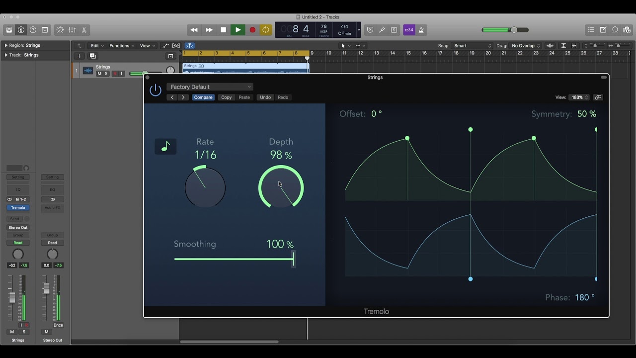 How to add LFO to your tracks in Logic Pro X YouTube