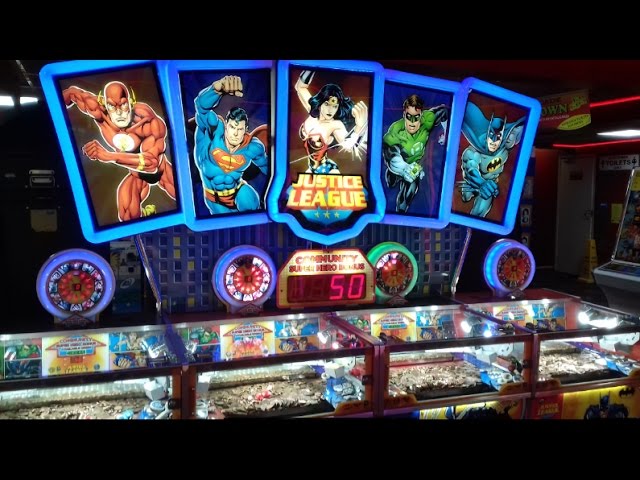 Justice League (Coin Pusher) - PrimeTime Amusements