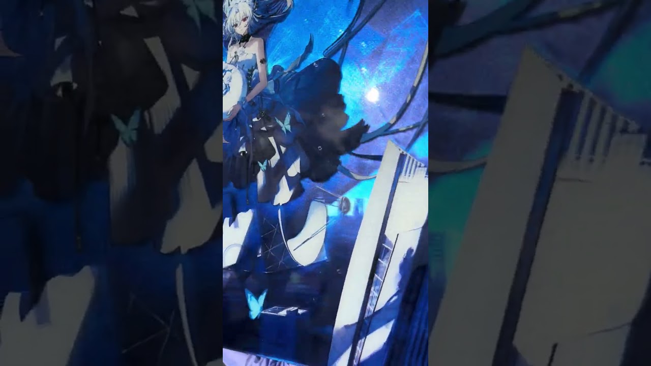 ミラーアクリルボード A4サイズ 「星の産声」 【久賀フーナ原画