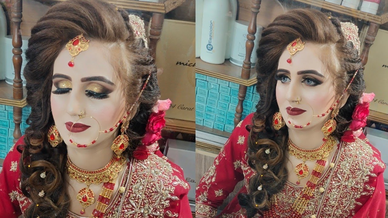 kashee's layering hairstyle With new look by Azeem beauty salon