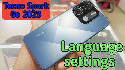 Language Change In Tecno Spark Go 2023, Language Setting In Tecno Spark Go 2023,