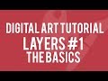 How To Use Layers - Digital Painting Tips
