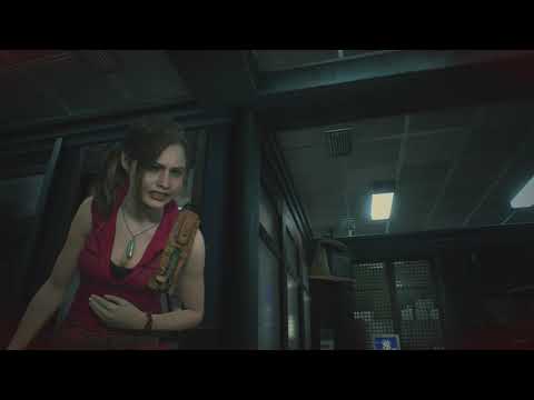 Resident Evil 2 remake - Claire's got a poorly tummy