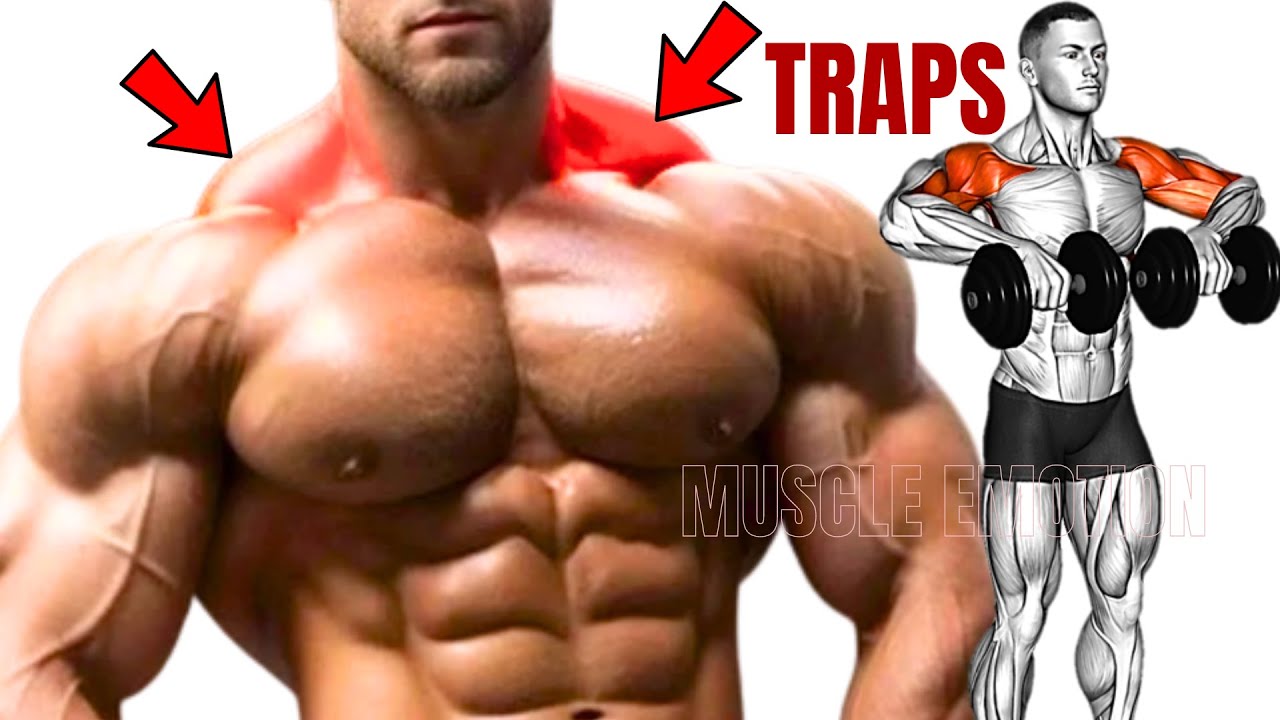12 BEST TRAPS EXERCISES TO GET BIGGER BACK FAST / MUSCULATION DES