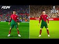 EA Sports FC 24 vs eFootball 2024 | Free Kicks Comparison