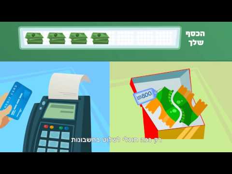 וִידֵאוֹ: איך משלמים הלוואה בכרטיס אשראי