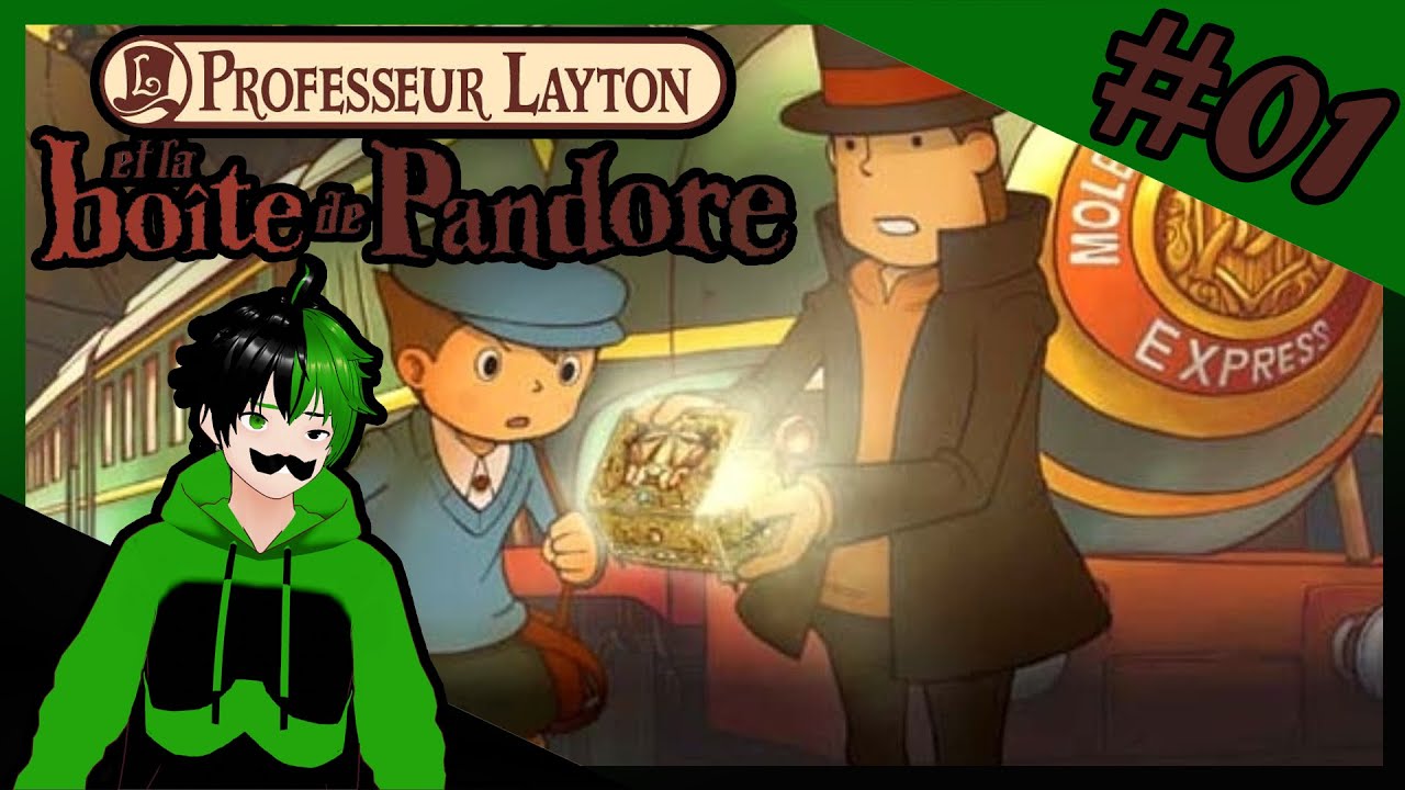 Le début d'une NOUVELLE enquêtes ! | Professeur Layton et la boite de