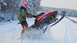 Yamaha V-Max 600 Triple // Winter ripping