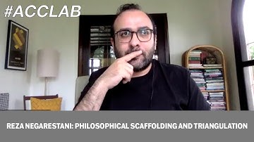 Reza Negarestani On Philosophical Scaffolding and Triangulation