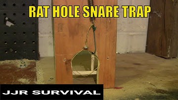 Rat Hole Snare Trap