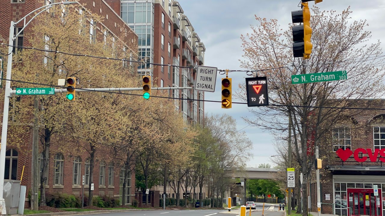 Charlotte “LPI+” with bikeway crossing - YouTube