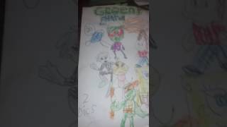 greeny phatom and Nicktoons homemade dvd