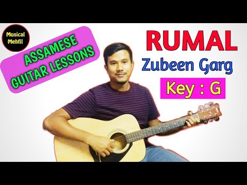 Rumal | Zubeen Garg | Assamese guitar lesson
