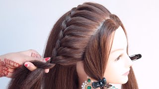 3 latest hairstyle for wedding guest | hairstyle for girls | open hairstyle | ponytail hairstyle