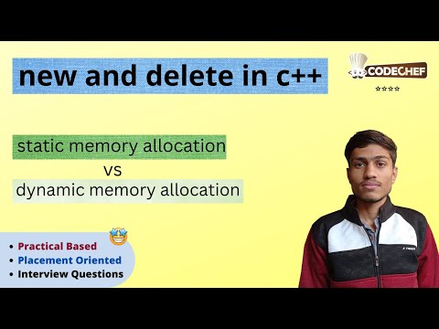 new and delete operator in c++ | new operator in cpp | new and delete ...