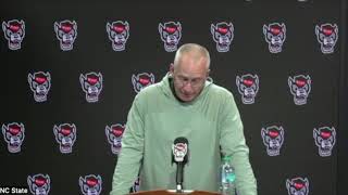 Dave Doeren's Final Press Conference After Being Fired at NC State