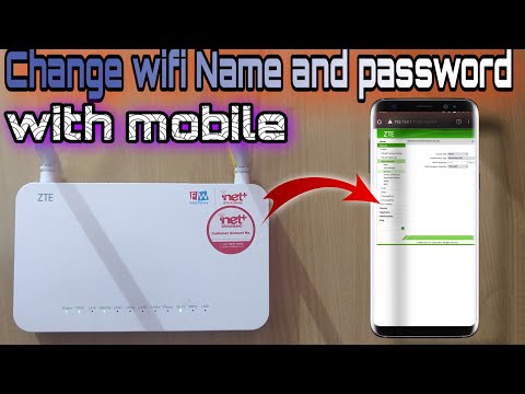 Change WiFi Name and password with mobile | Netplus broadband | technical6