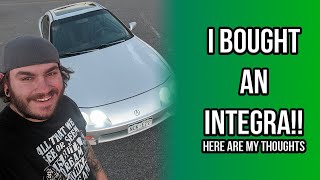 Pros and Cons of My New DC4 Integra (1999 Acura Integra LS) First Impressions of a 20 Year Old Car!