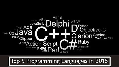 Top 5 Programming Languages You Should Learn In 2018 | Demanding Programing Language In 2018