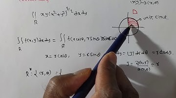 Changing into polar coordinates Problem on  ⭕/ Multiple Integrals