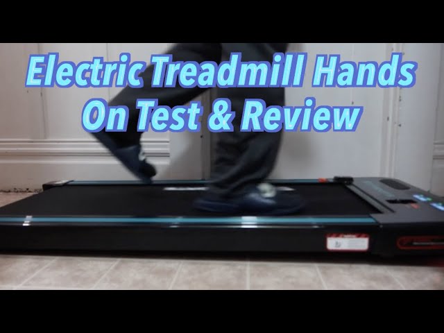 Detailed Review: CITYSPORTS Folding Motorised Treadmill - Home or Office  Workout - Portable Exercise 