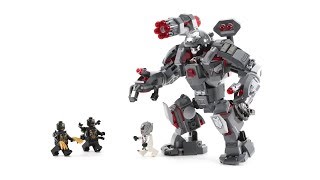 Lego Avengers Endgame 76124 War Machine Buster - MengBrick Build