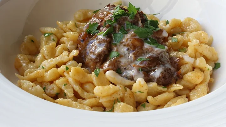 Sptzle Recipe - How to Make Sptzle or Spaetzle (Ti...