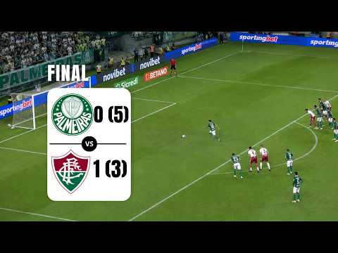 PALMEIRAS VS FLUMINENSE PENALTIES | FINAL DECISION