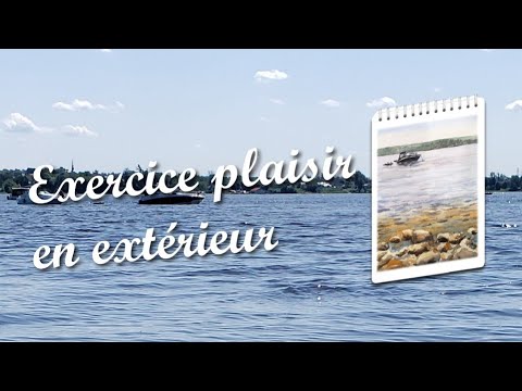 S'améliorer en peinture avec des exercices amusants : Aquarelle en voyage