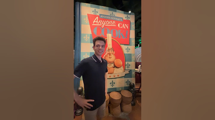 I Ate at the Ratatouille Restaurant