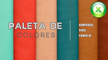 Cambie la paleta de colores en Excel 🎨