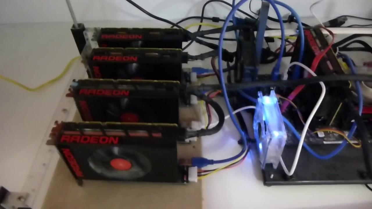 How To Mine Bitcoins With My Computer Radeon R9 295 2 Mining Rig - 