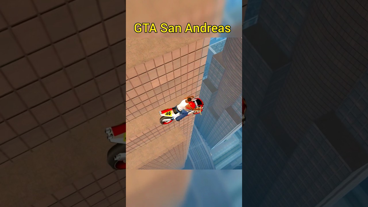 HIGH LEVEL BIKE JUMP PT 472 GTA SAN ANDREAS 