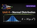 Normal Distribution Introduction - Unit 4 Math Methods