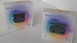 QCY T5 vs. QCT T4... TWS Bluetooth Earbuds van Eardopes.nl