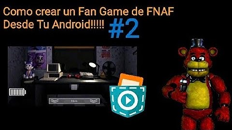 Pocket Code tutorial como crear un fan game de FNAF #2 - Oficina!!