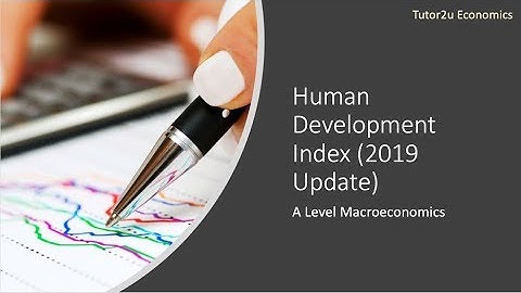 Human Development Index (2019 Update)
