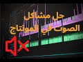 حل مشاكل الصوت في المونتاج حل مشاكل الصوت في المونتاج