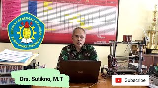 Sambutan Pembukaan MPLS oleh kepala sekolah SMK KB PUSDIKPAL CIMAHI
