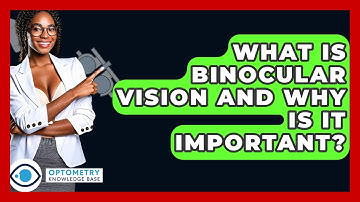 What Is Binocular Vision And Why Is It Important? - Optometry Knowledge Base