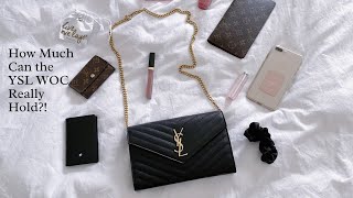How Much Can the YSL WOC Really Hold?! screenshot 4