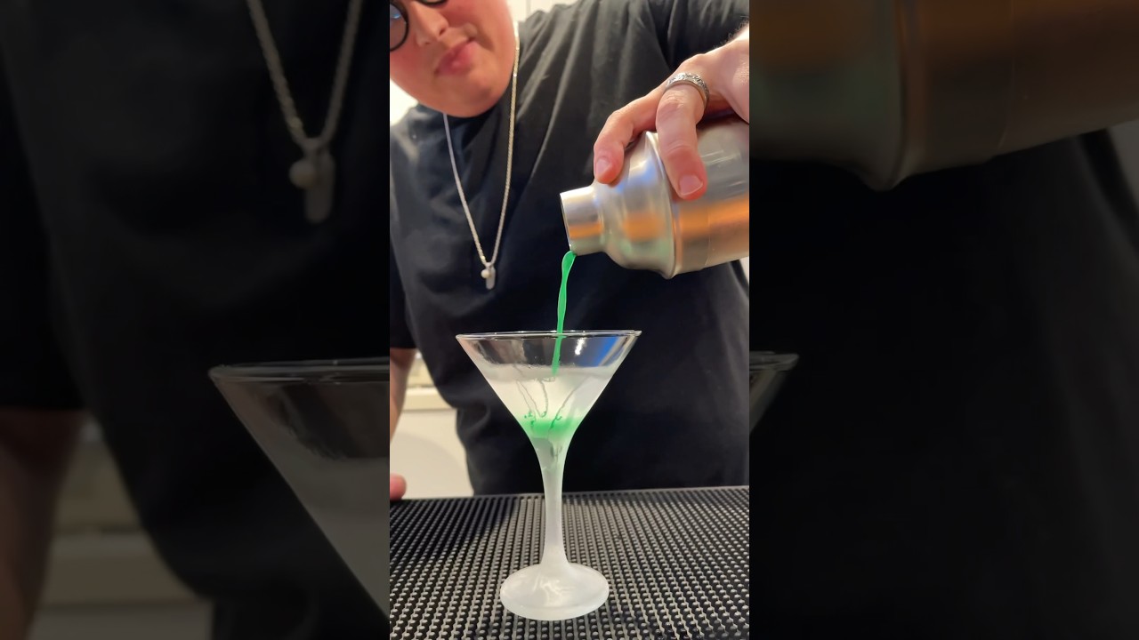 Mint chocolate chip Martini