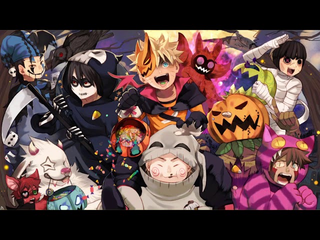 Видео Живые обои «Narutos Halloween Party 2K»