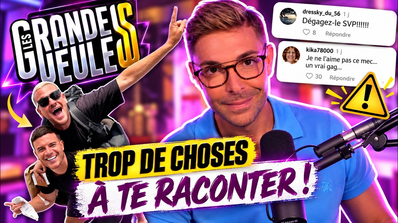 AD & Jeremstar à Mykonos, Mon été de la poisse, AJA, Les Grandes Gueules...Je devais plus être là !