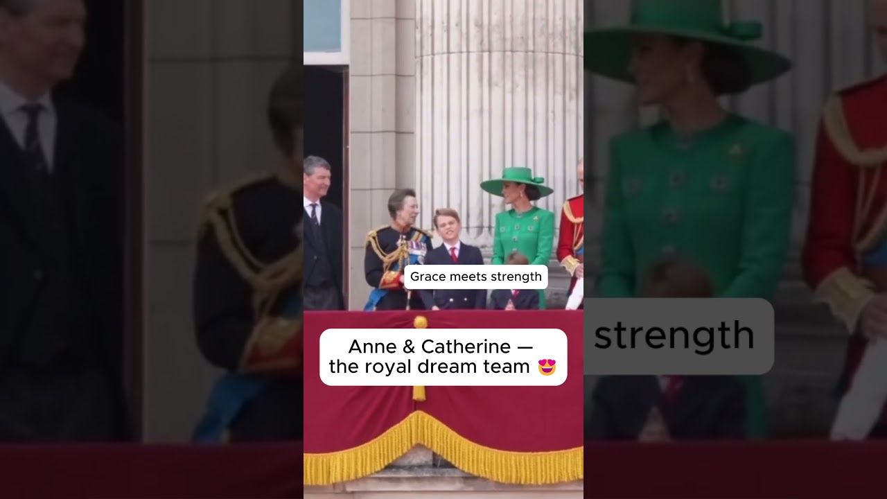 Two Icons, One Legacy — Princess Anne & Princess Catherine 😍👑