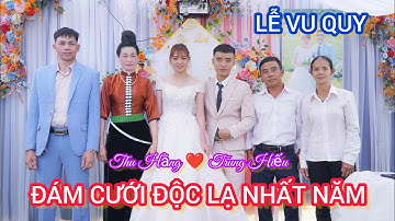 ĐÁM CƯỚI NGƯỜI THÁI ĐEN VỚI NGƯỜI KINH TẠI BẢN CUN CHIỀNG BÔM THUẬN CHÂU LVQ THU HẰNG & TRUNG HIẾU