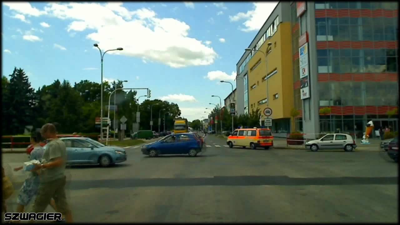 222 - Slovakia - Hungary. 64 / 13 - Komárno - Komárom. Border Crossing [HD]